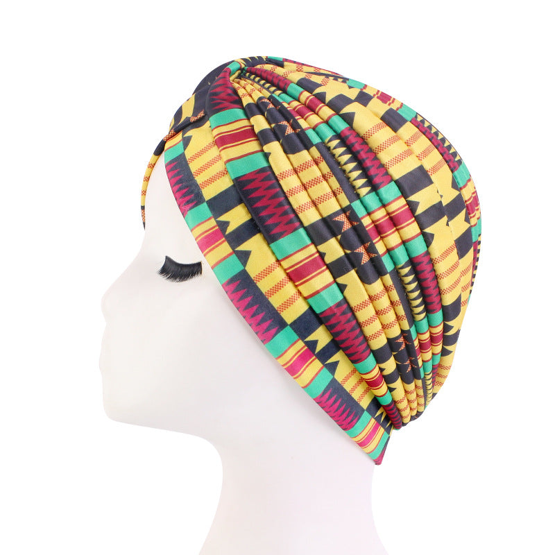 Cross Turban Hijab – Ladies Fashion Headwrap Cap