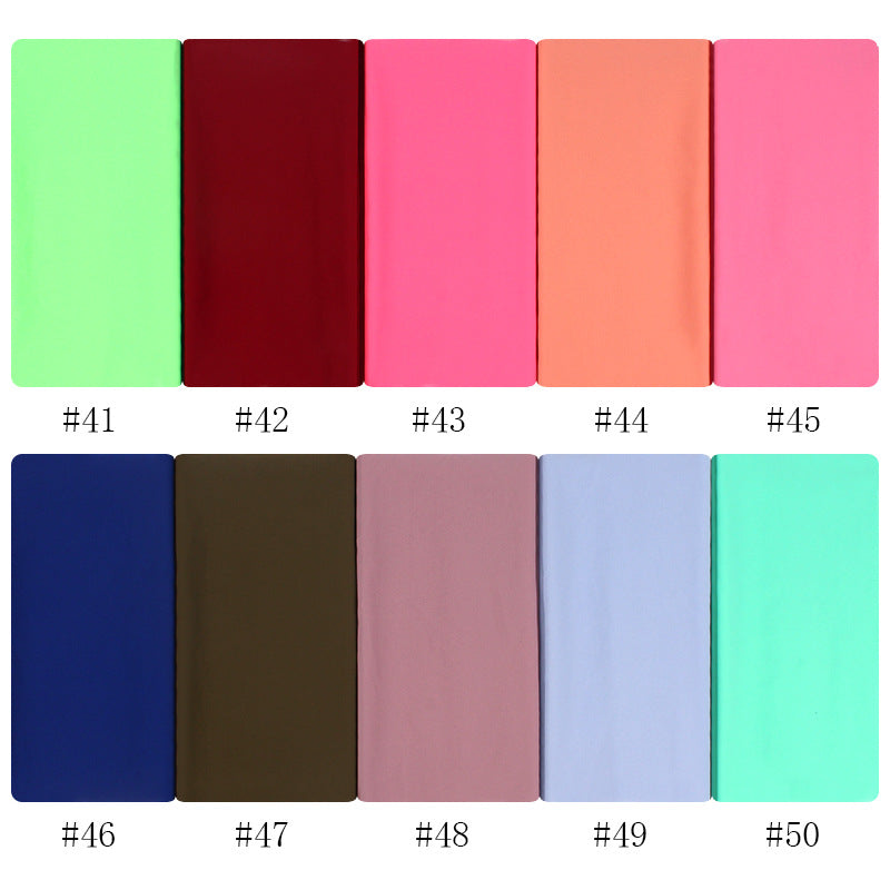 Chiffon Hijab Scarf – Monochrome Pearl 70x180cm
