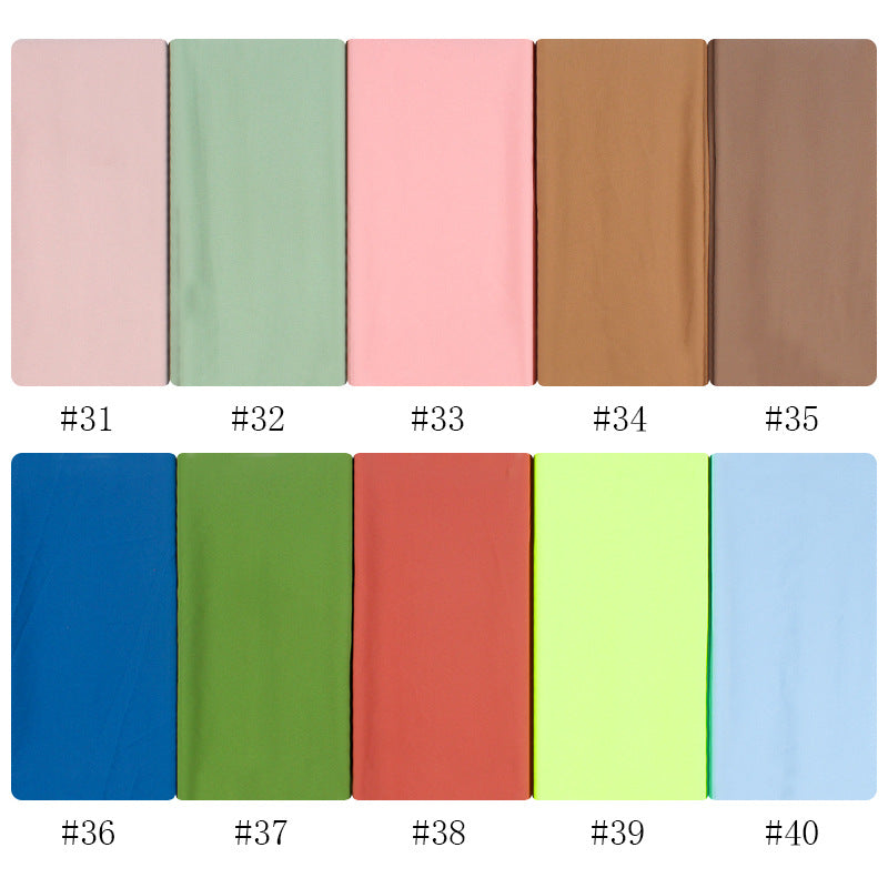 Chiffon Hijab Scarf – Monochrome Pearl 70x180cm