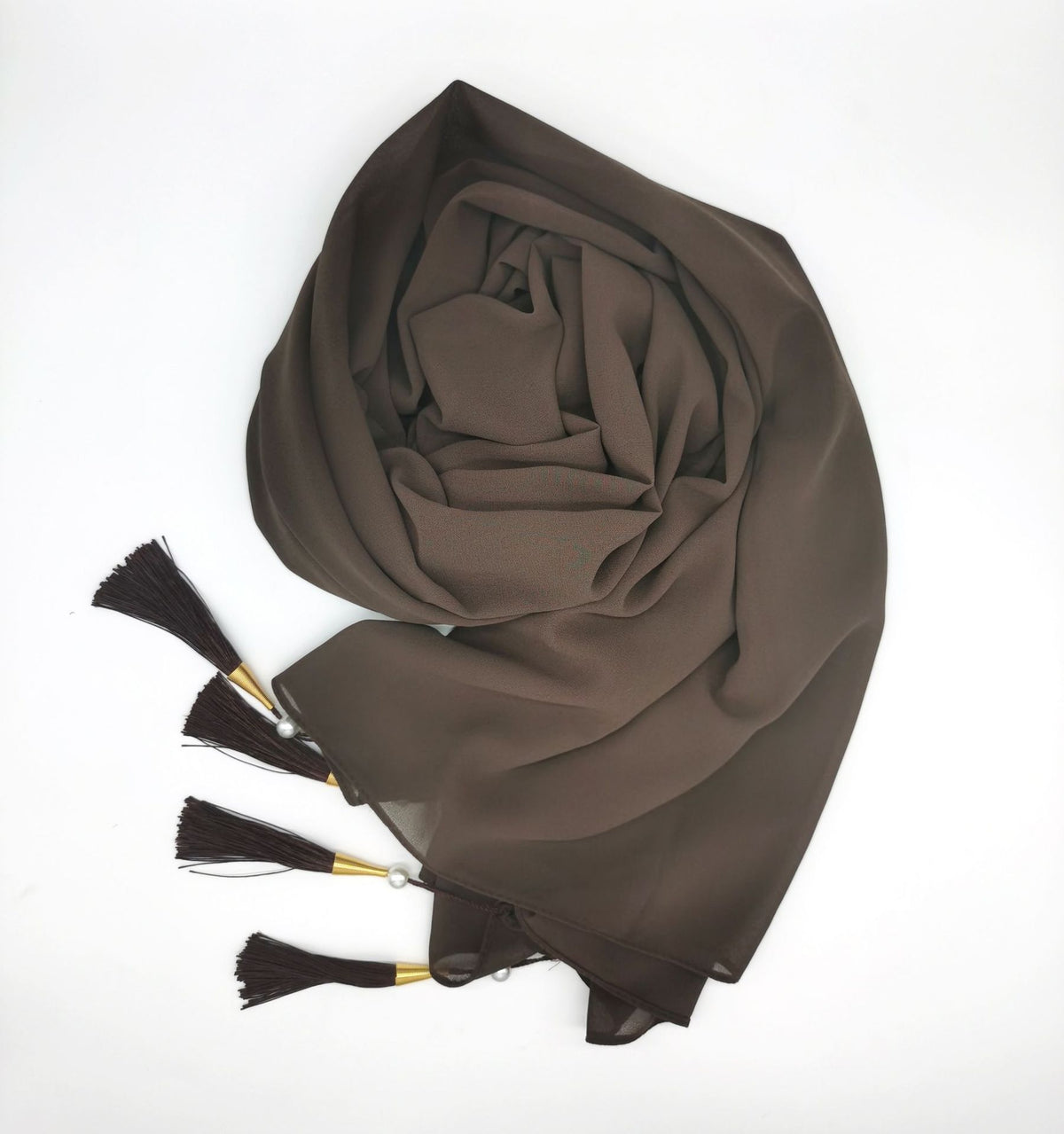 Hijab With Tassel – Elegant Shawl Headscarf for Women