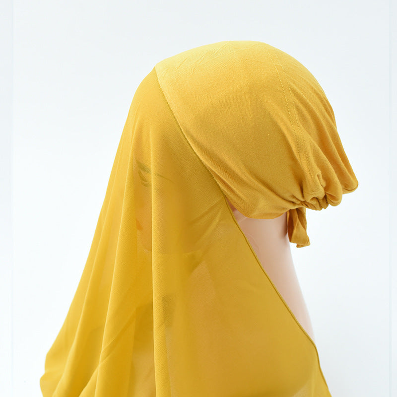 Sunscreen Hijab Hat – Adjustable Sun Protection Veil