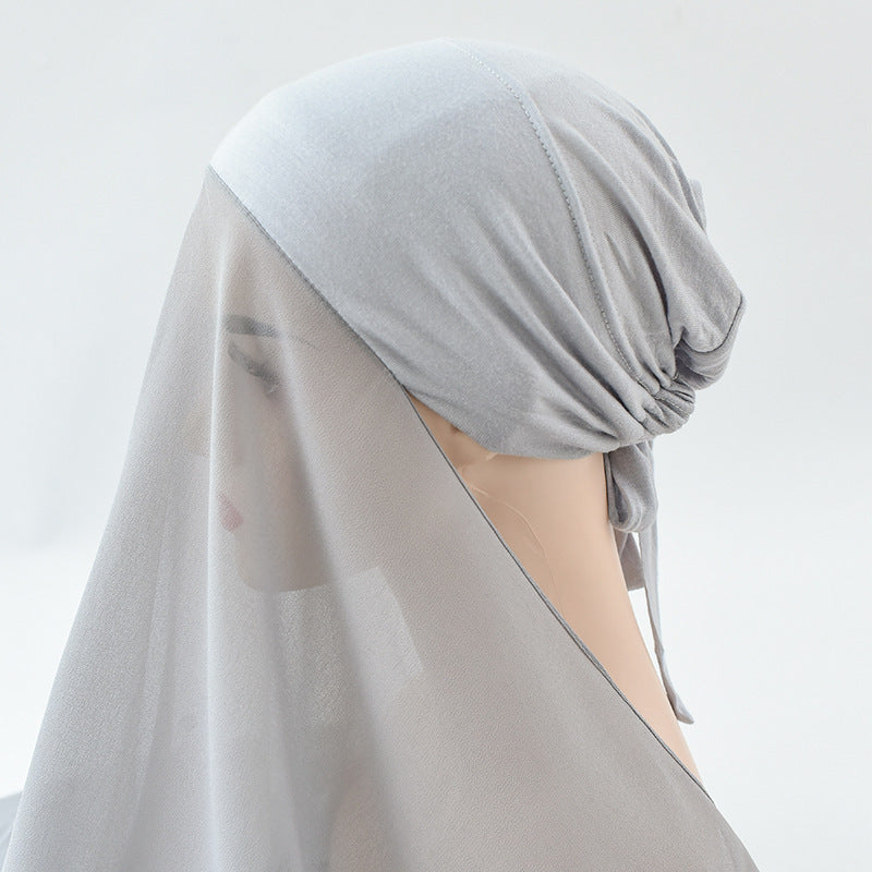 Sunscreen Hijab Hat – Adjustable Sun Protection Veil