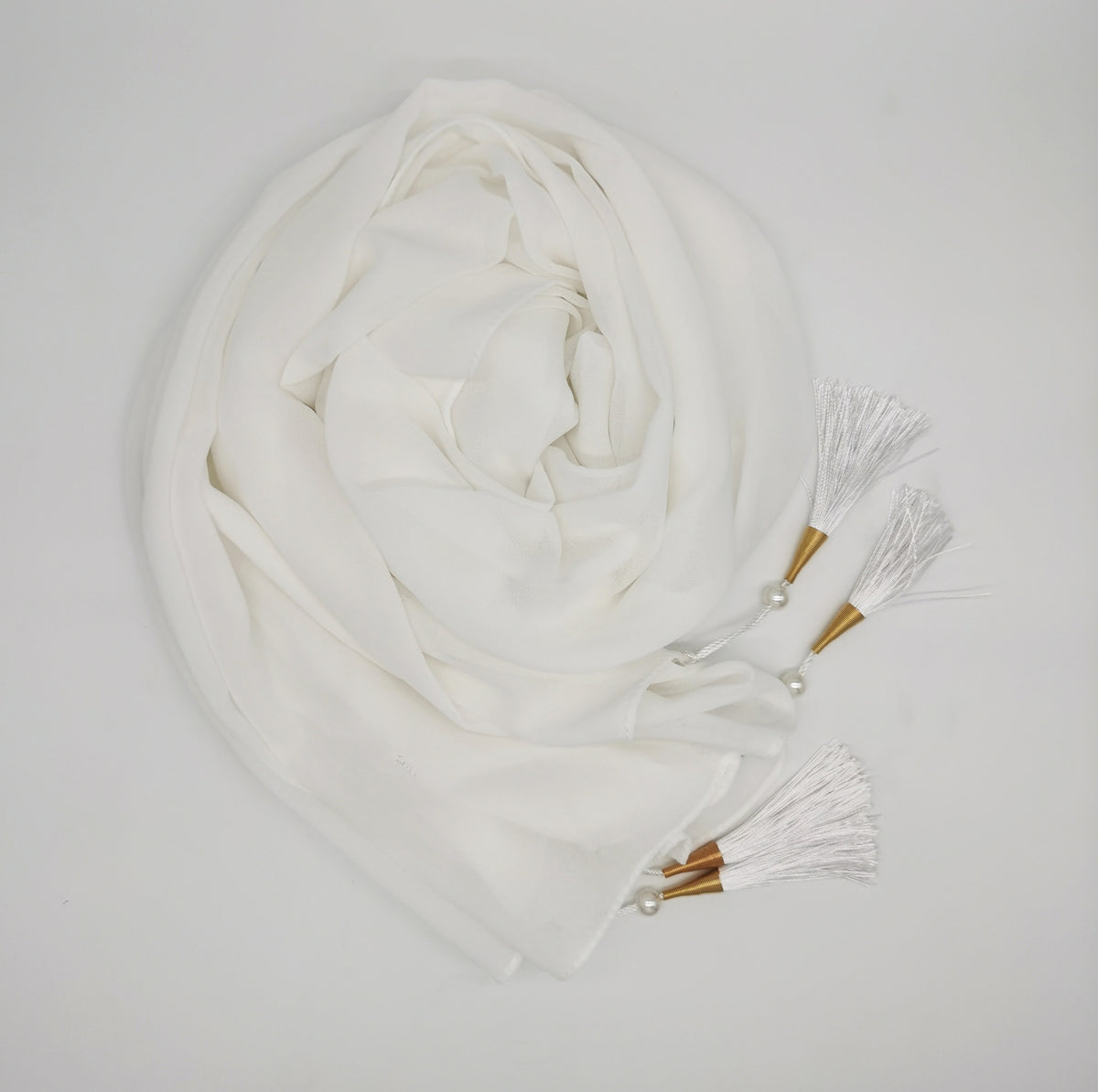 Hijab With Tassel – Elegant Shawl Headscarf for Women